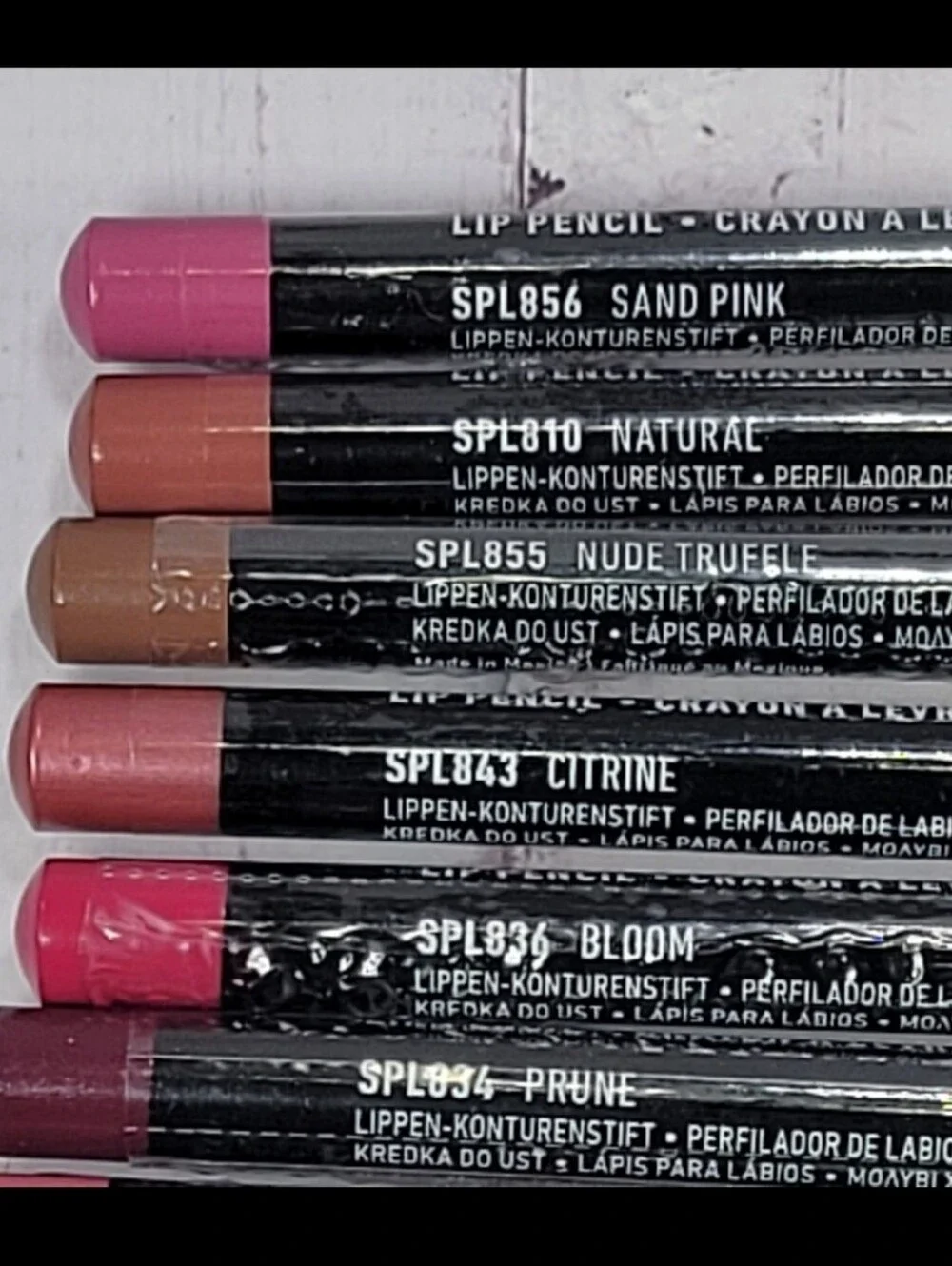 Nyx 9 Piece Slim Lip Pencil Lip Liner Bundle NEW!